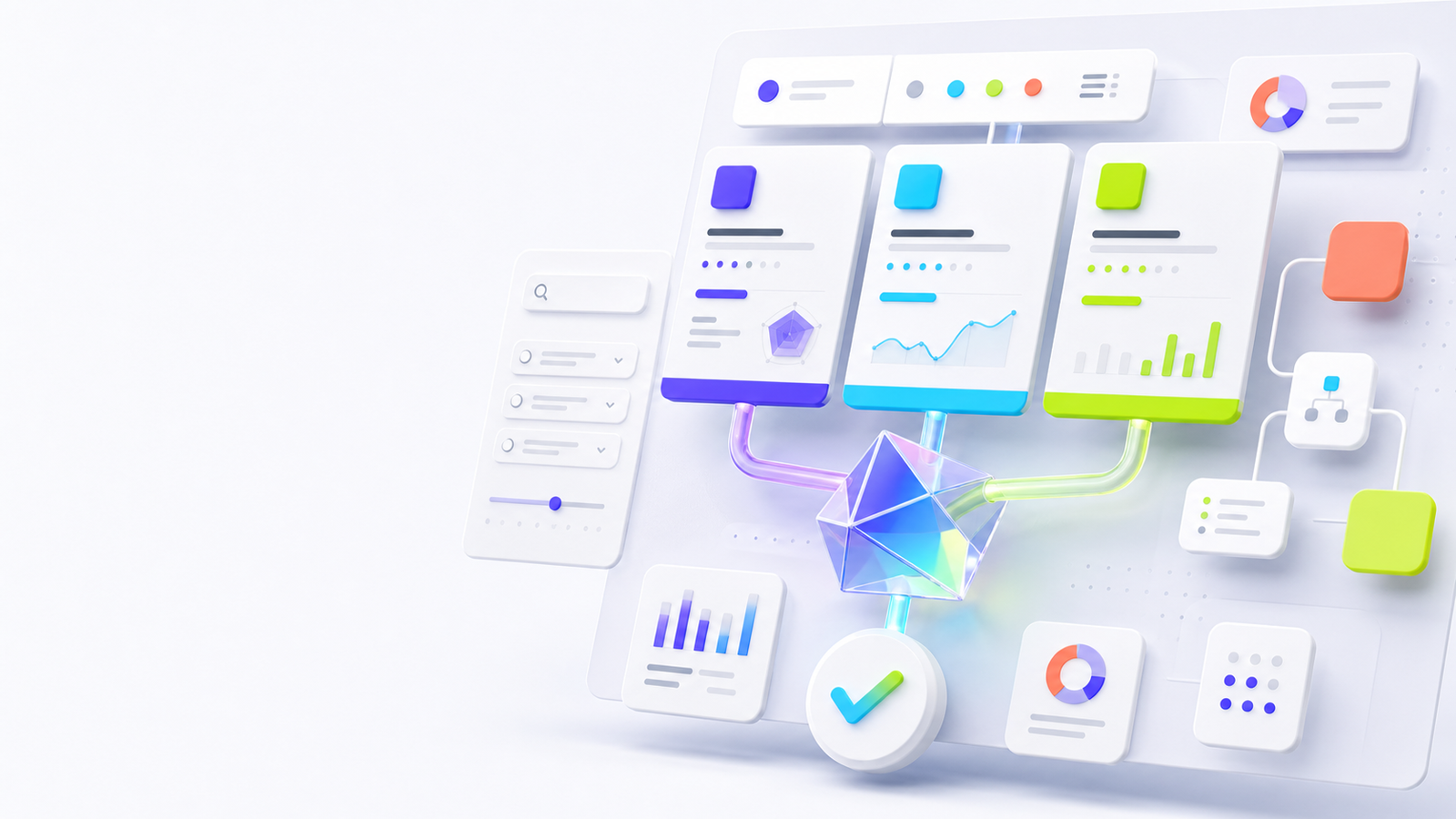 Daily Jade software research dashboard with product cards, analytics, and a verified recommendation